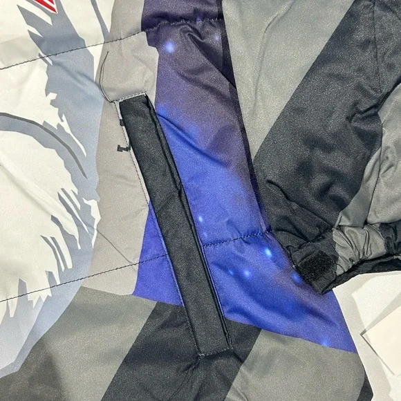 Members Only Astronaut Bomber Jacket Men’s Size L Will Fit XL - Picture 4 of 8